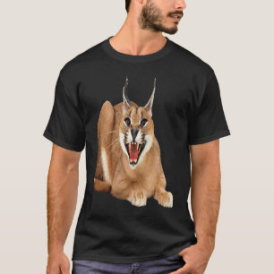 Camiseta Gato Big Floppa caracal