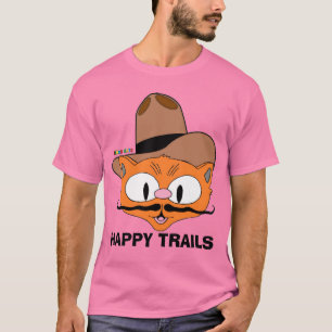 Camiseta Gato bigote de dibujos animados FELICES SENDAS Dos