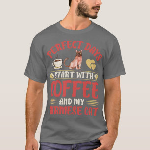 Camiseta Gato birmano