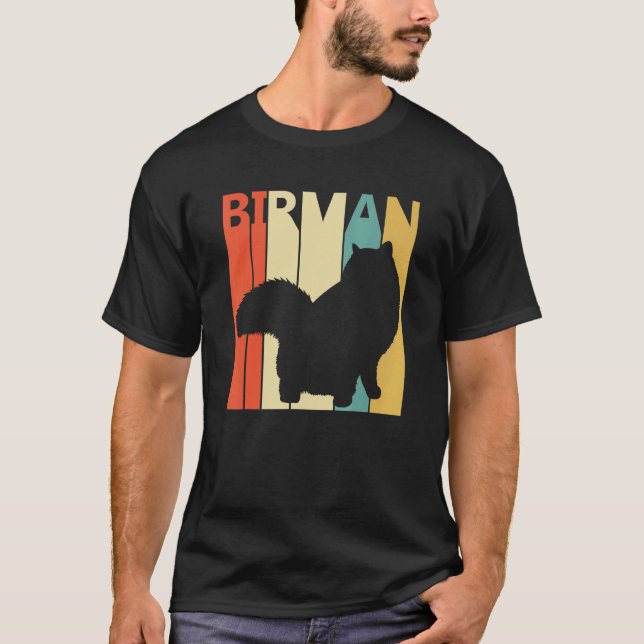 Camiseta Gato Birmano Lindo (Anverso)