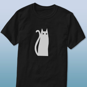 Camiseta Gato blanco
