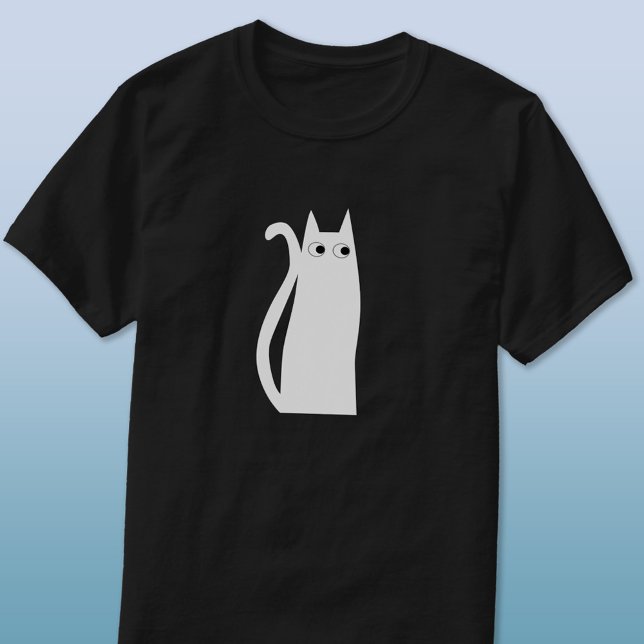 Camiseta Gato blanco (White cat t-shirt)