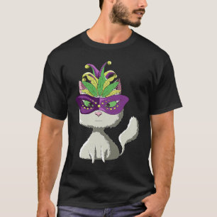 Camiseta Gato Blanco Carnaval