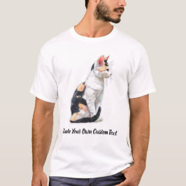 Camiseta Gato Bobtail Japonés Crea tu propio texto personal