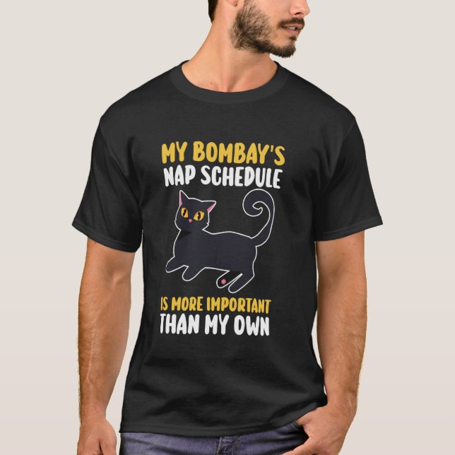 Camiseta Gato Bombay (Anverso)