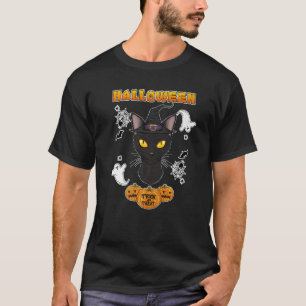 Camiseta Gato Bombay I Feliz Halloween
