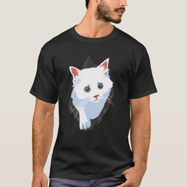 Camiseta Gato Bonito 5 (Anverso)