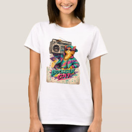 CAMISETA GATO BOOMBOX