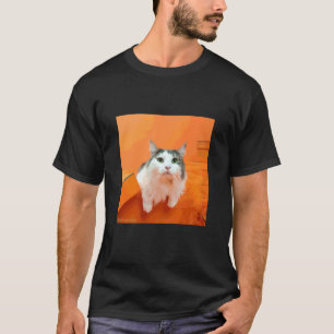 Camiseta gato bosque noruego cat_001