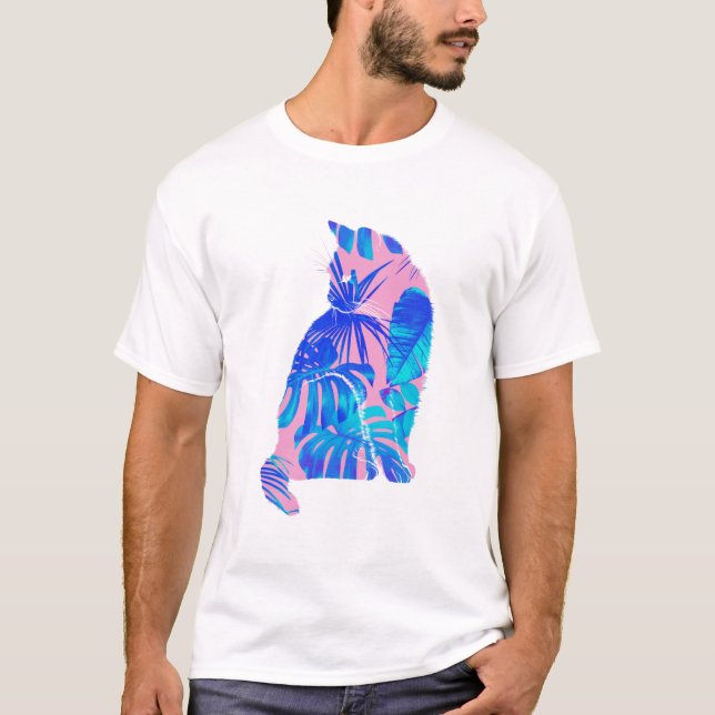 Camiseta gato botánico (Anverso)