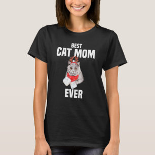 Camiseta Gato británico de pelo corto con traje de reno