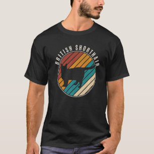 Camiseta Gato británico de pelo corto retro Gatito 1
