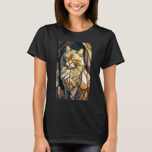 Camiseta Gato Buff de Vidrio Mantenido