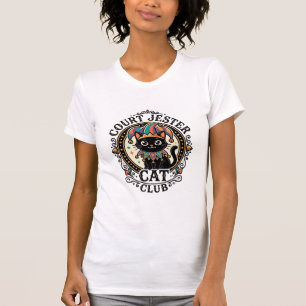 Camiseta Gato Bufón Diseño divertido para amantes de los ga