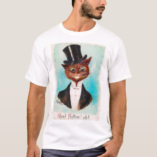 Camiseta Gato Caballero, Louis Wain