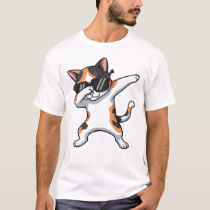 Camiseta Gato Calico Dab – Gato Dabbing Lindo y Divertido