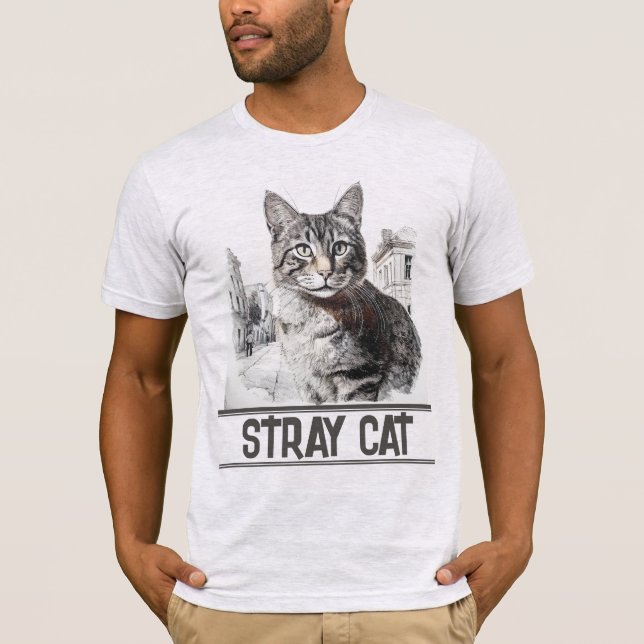 Camiseta Gato Callejero (Anverso)