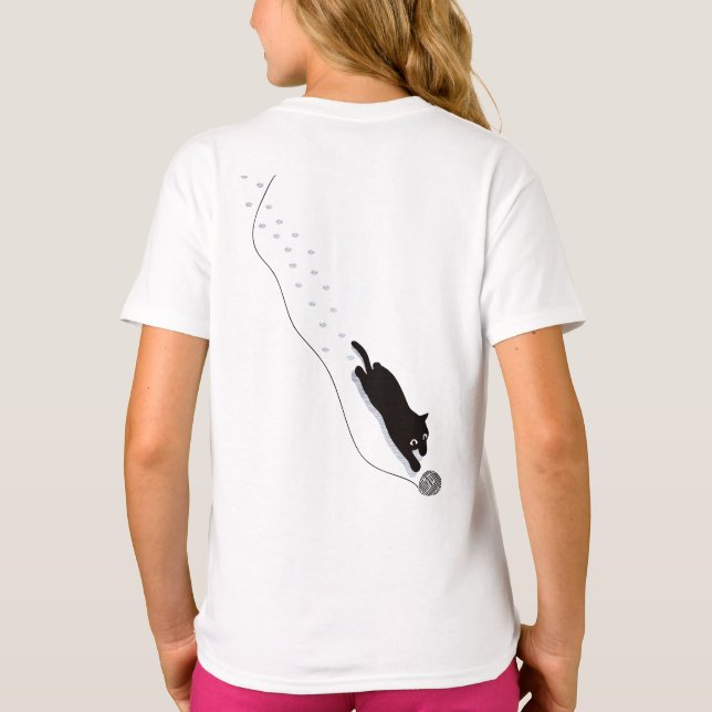 Camiseta Gato_Caminando (Reverso)