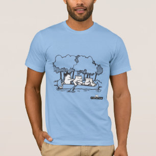 Camiseta Gato canoso si los gatos tenían pajitas