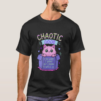 Camiseta Gato Caótico Bueno | Hago lo que Quiero