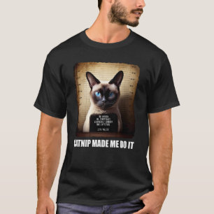 Camiseta Gato Captura De Mugabe Me Hizo Hacerlo Gato
