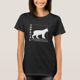 Camiseta Gato Caracal Susurrador Lince Gato Salvaje Caracal