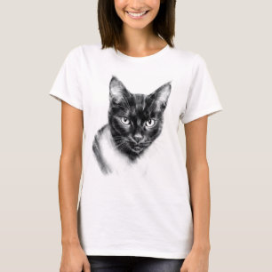 Camiseta Gato Carbón