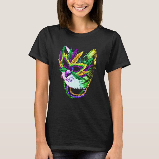 Camiseta Gato Carnaval (Anverso)
