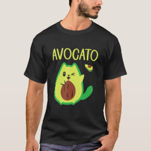 Camiseta Gato Castigos Aguacate Animal Pun Meow