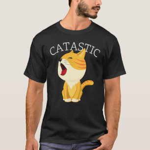Camiseta Gato Catastrófico Miau Gatito Gatos Mamá y Papá Ga
