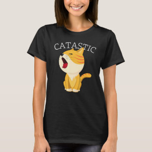 Camiseta Gato Catastrófico Miau Gatito Gatos Mamá y Papá Ga