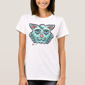 Camiseta Gato Celest