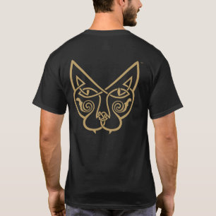 Camiseta Gato celta por arte de Bannigan