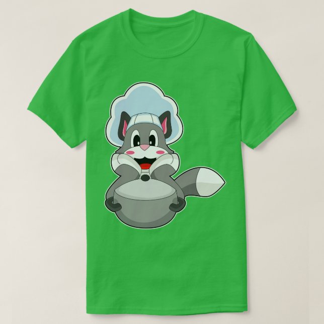 Camiseta Gato Chef Cocinar (Diseño del anverso)