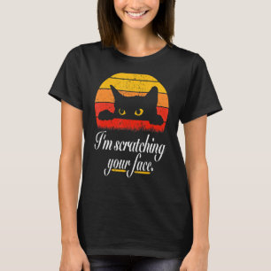 Camiseta Gato Chisquilloso De Ochenta Vintage Estilo Kitty
