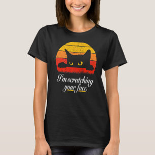 Camiseta Gato Chisquilloso De Ochenta Vintage Estilo Kitty 