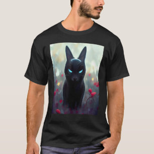 Camiseta Gato Ciber Punk Extraño Hombres Mujeres Niños Niña