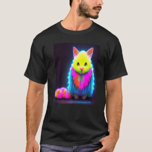 Camiseta Gato Ciber Punk Extraños Hombres Mujeres Niños Niñ