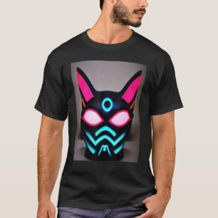 Camiseta Gato Ciber Punk Extraños Hombres Mujeres Niños Niñ