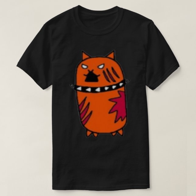Camiseta Gato cicatrizado de los gatos de batalla (Diseño del anverso)