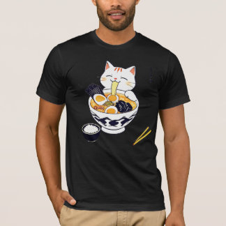 Camiseta gato come comida china