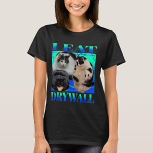 Camiseta Gato Come Dintel Divertido MEME Gato Tonto