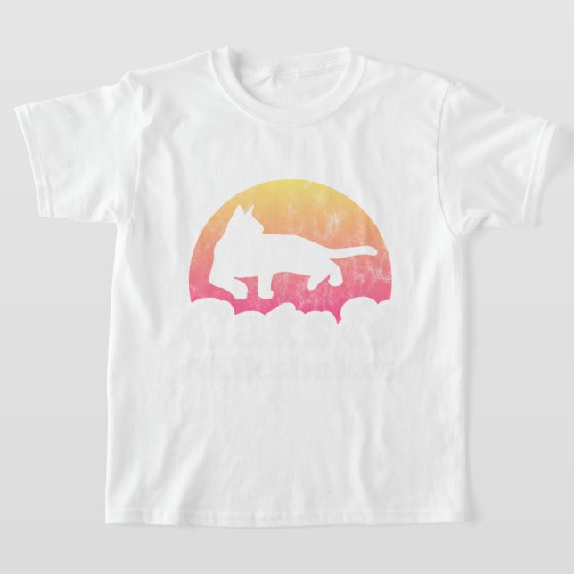 Camiseta Gato comiendo espagueti 46 (Distribución)