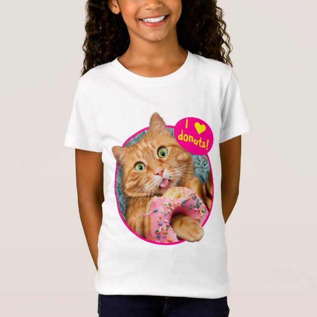 Camiseta Gato comiendo sin comer (Anverso)