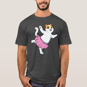 Camiseta Gato como Ballerina en Ballet