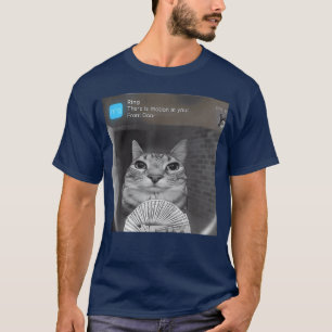 Camiseta Gato con amigos de meme de movimiento