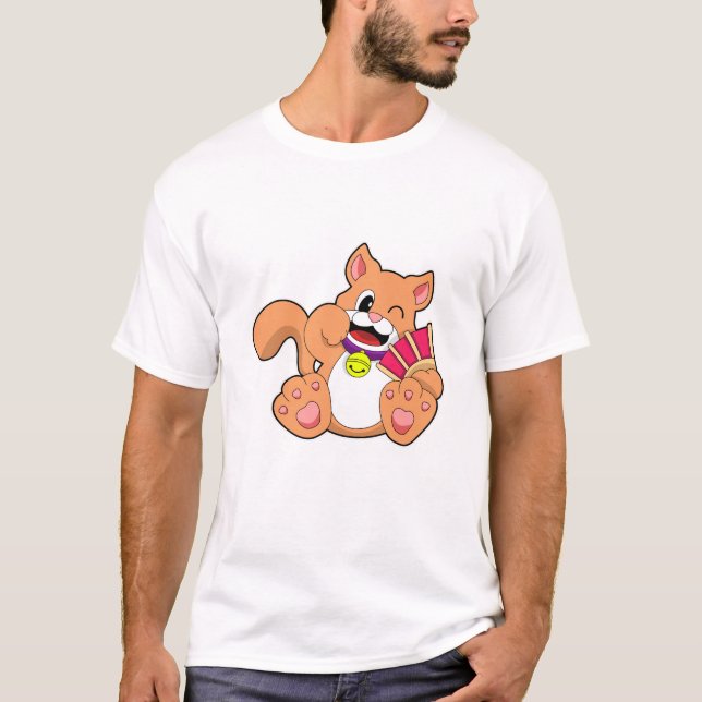 Camiseta Gato con Campana (Anverso)