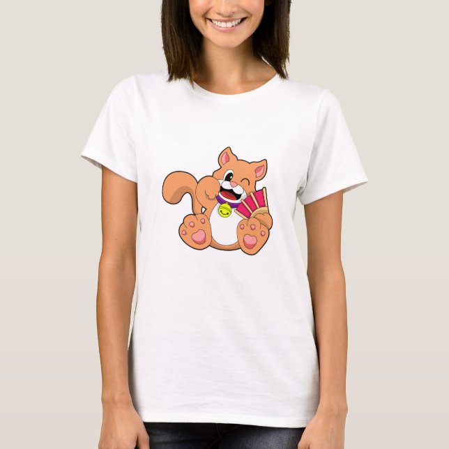 Camiseta Gato con Campana (Anverso)
