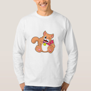 Camiseta Gato con Campana