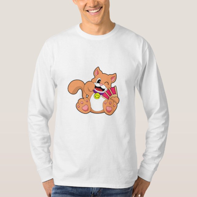Camiseta Gato con Campana (Anverso)